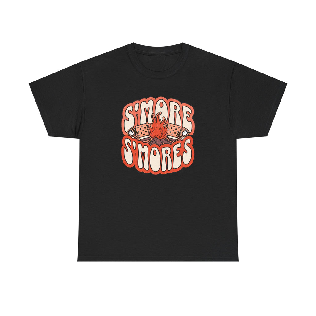 S'more S'mores Campfire T-Shirt — Retro Camping Graphic Tee