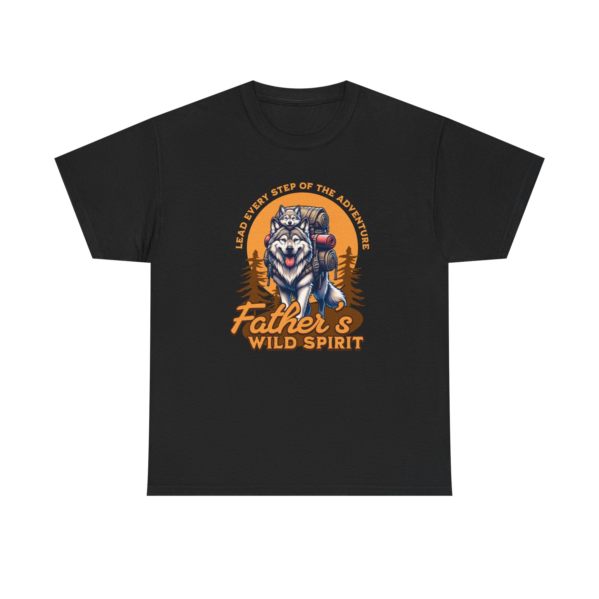 Father's Wild Spirit T-Shirt — Hike Every Step of The Adventure Graphic Tee