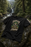 Mountain Daddy T-Shirt — Vintage Skull Hiker Graphic Tee for Outdoor Lovers