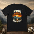 Rise Above Limits Adventure Tee — Chase the Adventure Mountain T-Shirt